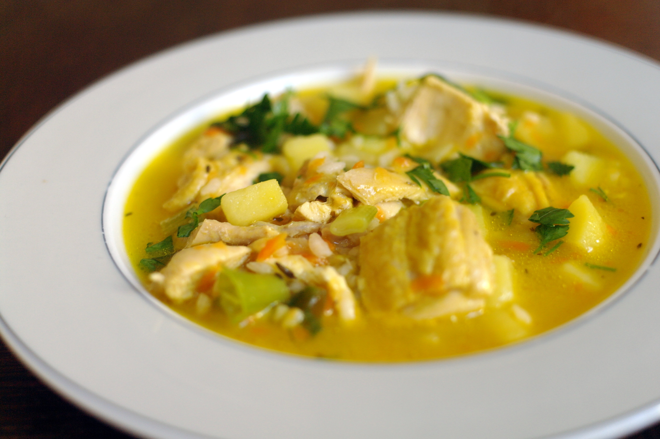 Canja de galinha (vers. brasiliana)