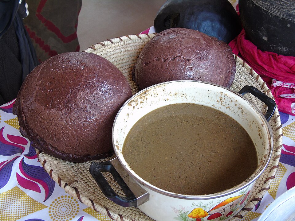 Boule di sorgo rosso.