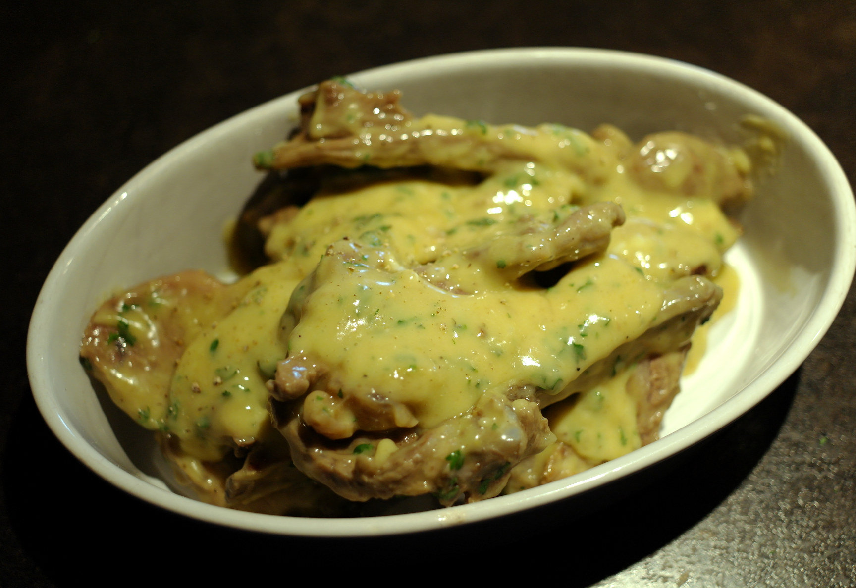 Agnello in fricassea