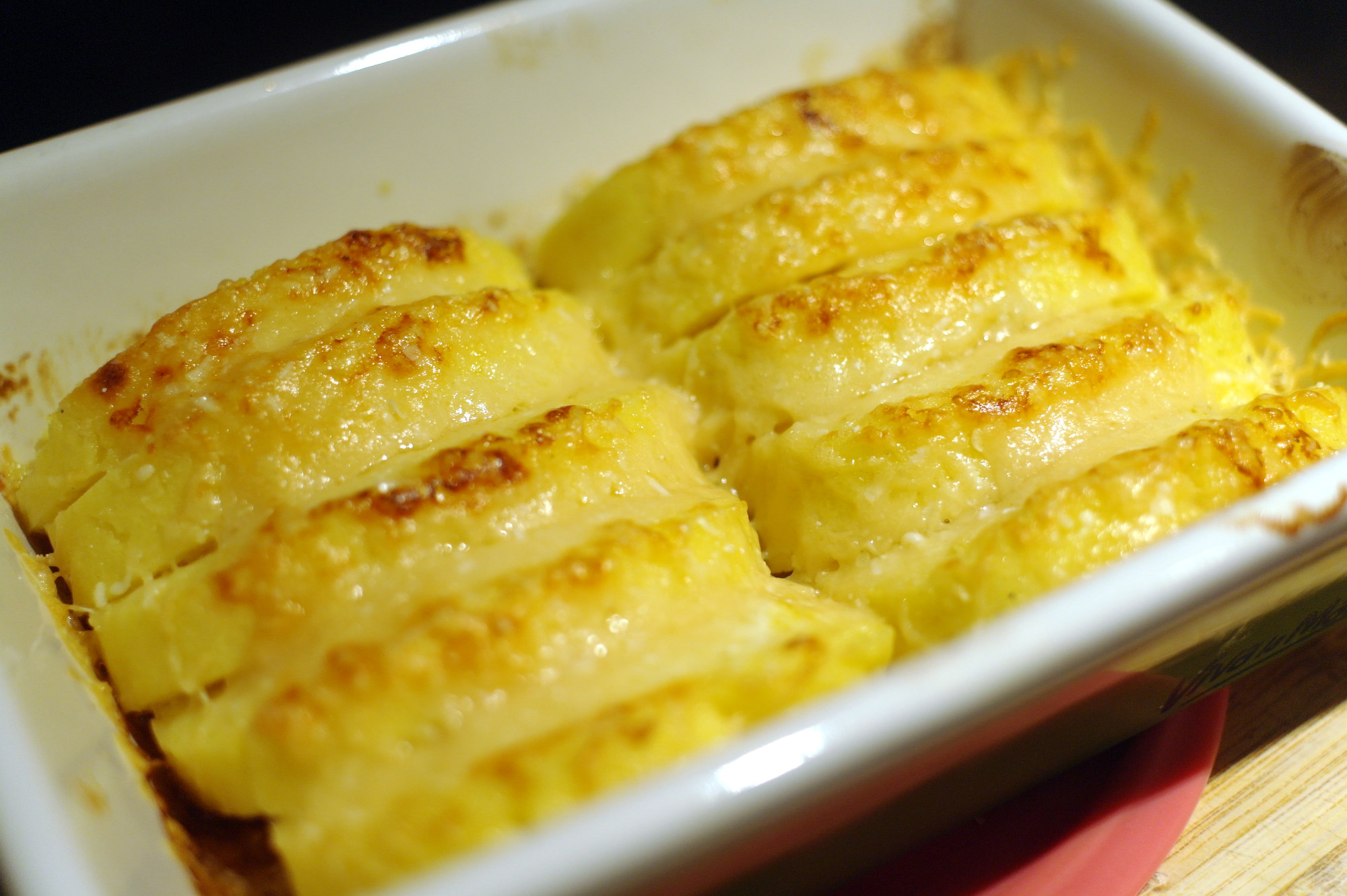 Gnocchi di semolino alla romana.