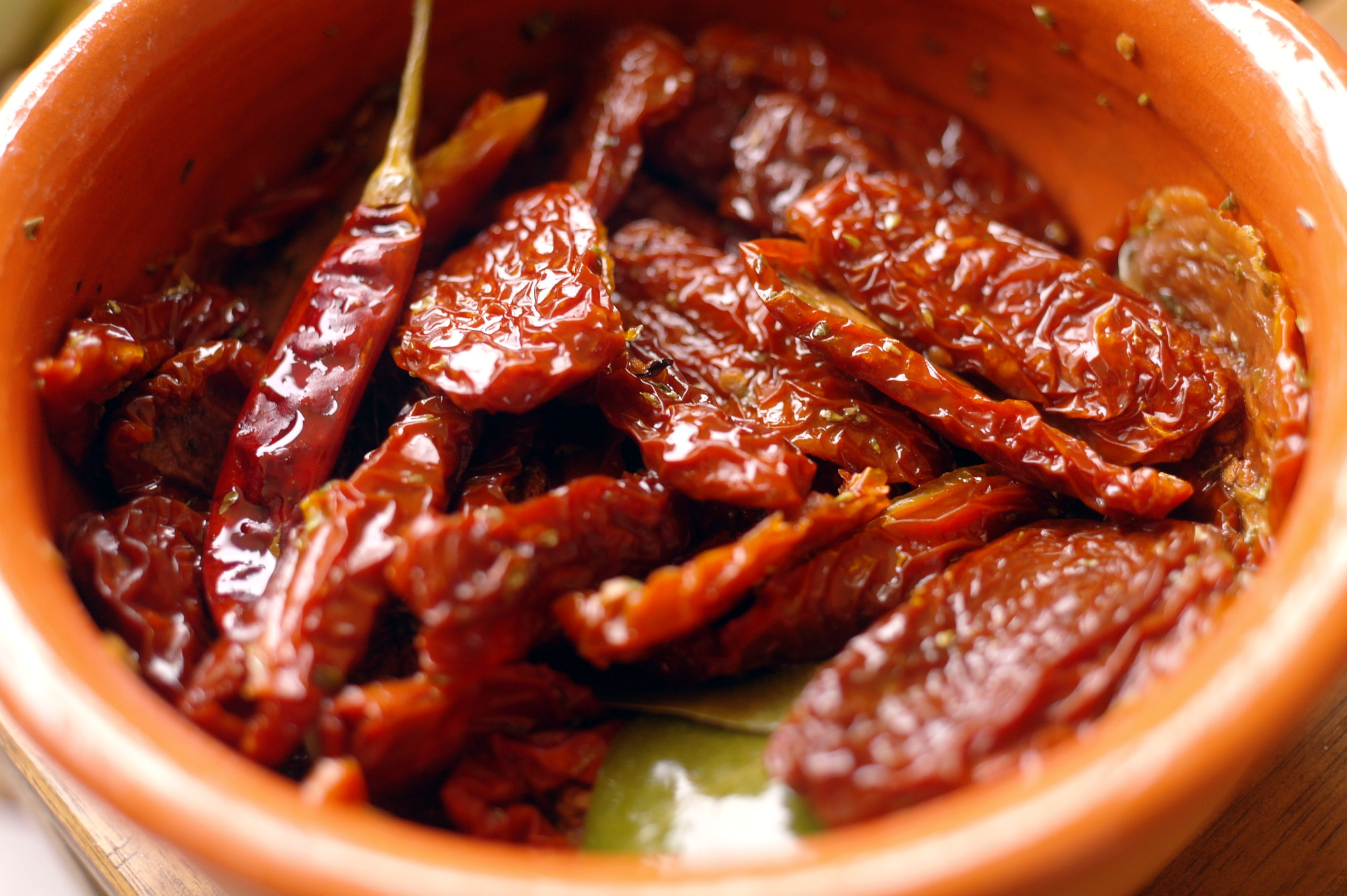 Pomodori secchi sott'olio