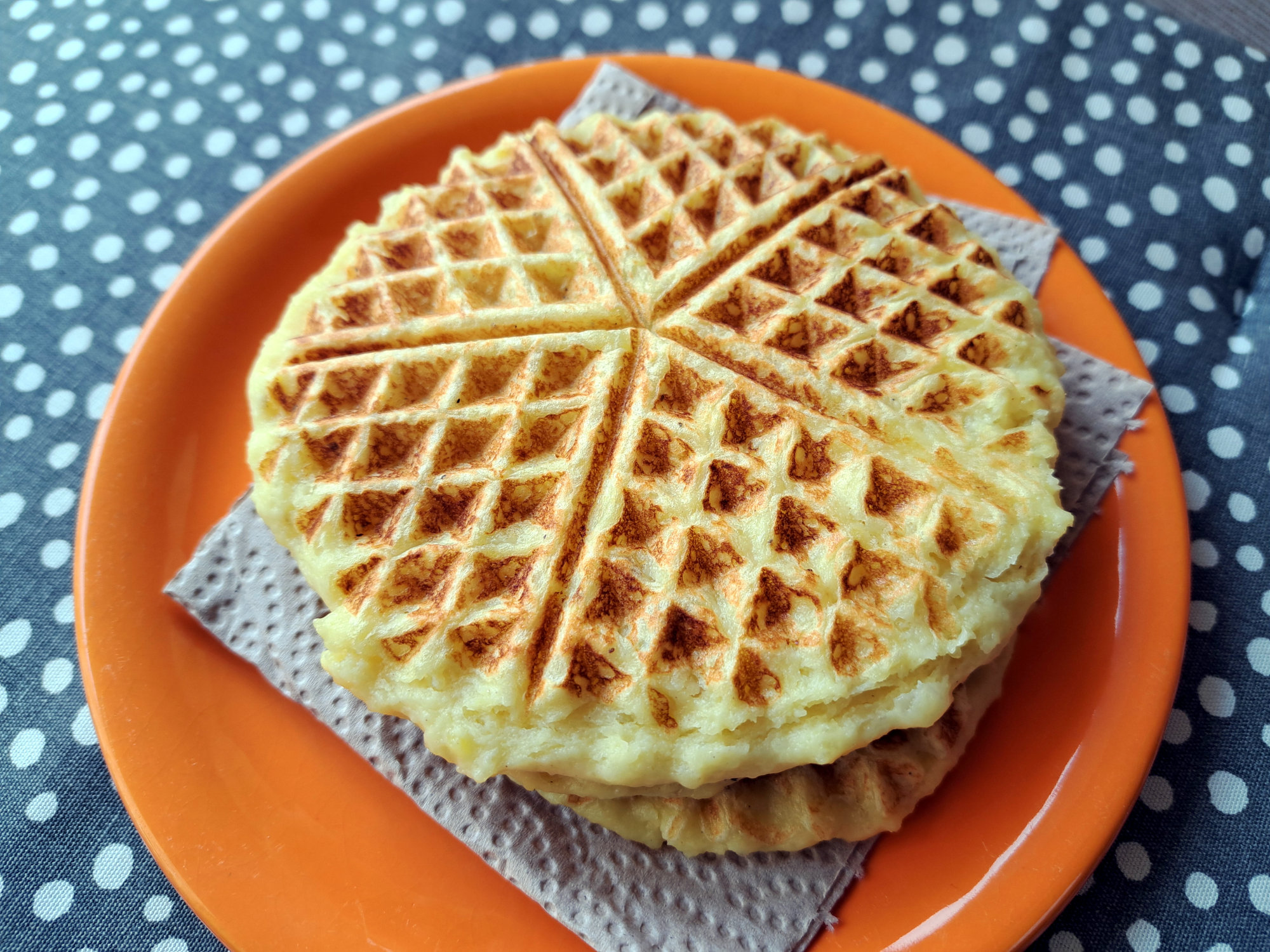 Potato waffles
